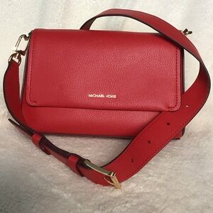 Michael Kors Vibrant Red Crossbody Bag